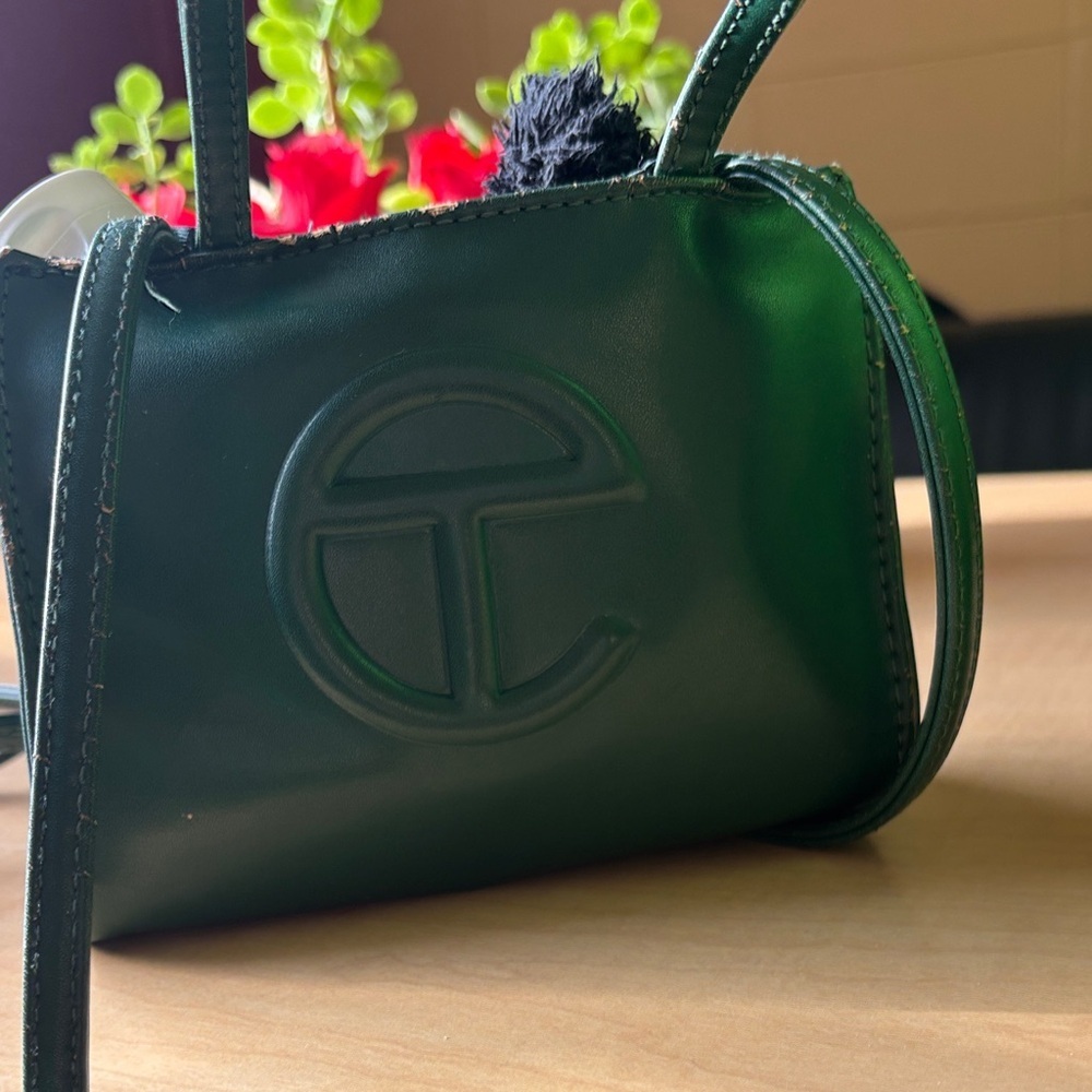 Telfar Dark Green Mini Bag